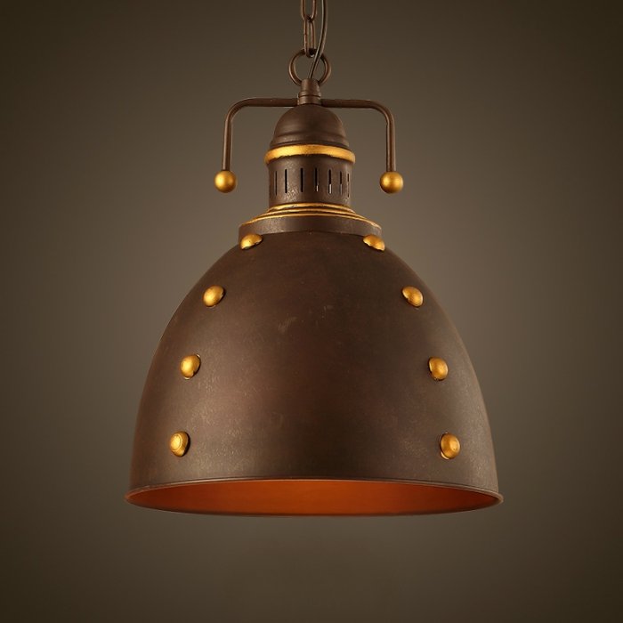 Подвесной светильник Stout Helmet #1 Коричневый Подвесной светильник Stout Helmet #1 Коричневый в Кирове | Loft Concept
