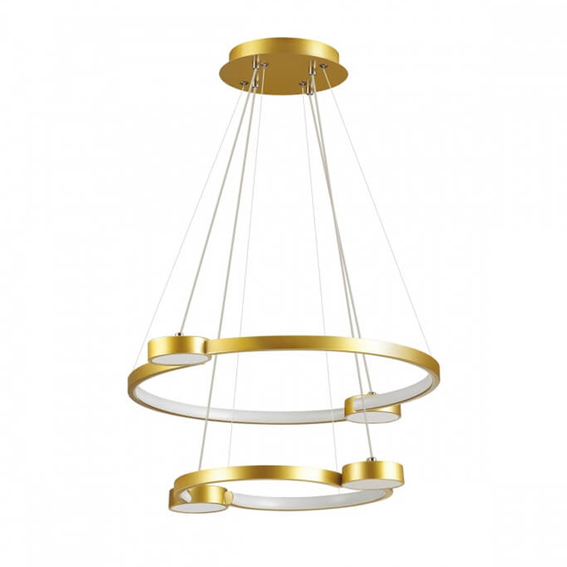 Люстра Lerida Round Золотая Золотой Люстра Lerida Round Золотая Золотой в Кирове | Loft Concept