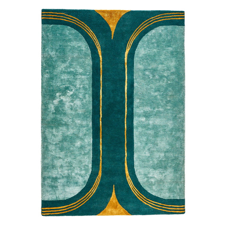 Ковер Carpet Green & Gold Мульти Ковер Carpet Green & Gold Мульти в Кирове | Loft Concept