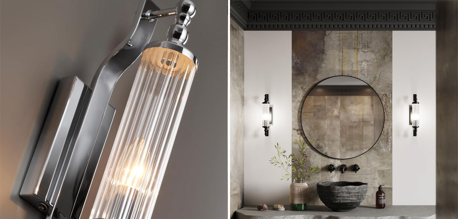 Бра Glass TUBE Серебристое Бра Glass TUBE Серебристое - Loft-Concept в Кирове