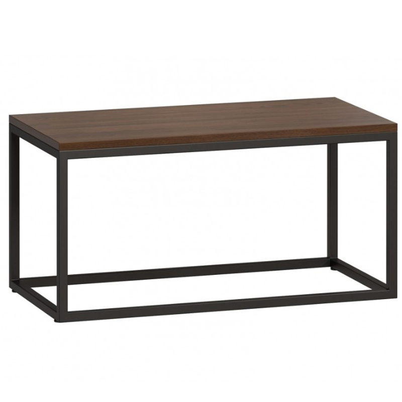 Кофейный стол Industrial Oak Philomel Coffee Table Коричневый Черный Кофейный стол Industrial Oak Philomel Coffee Table Коричневый Черный в Кирове | Loft Concept
