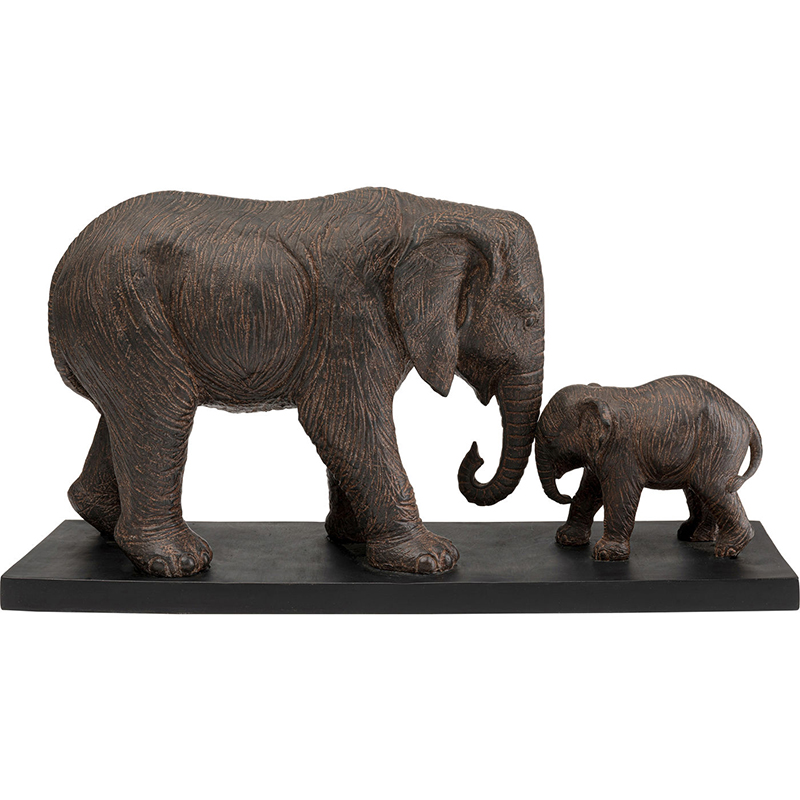 Статуэтка Dumbo Elephants Коричневый Статуэтка Dumbo Elephants Коричневый в Кирове | Loft Concept