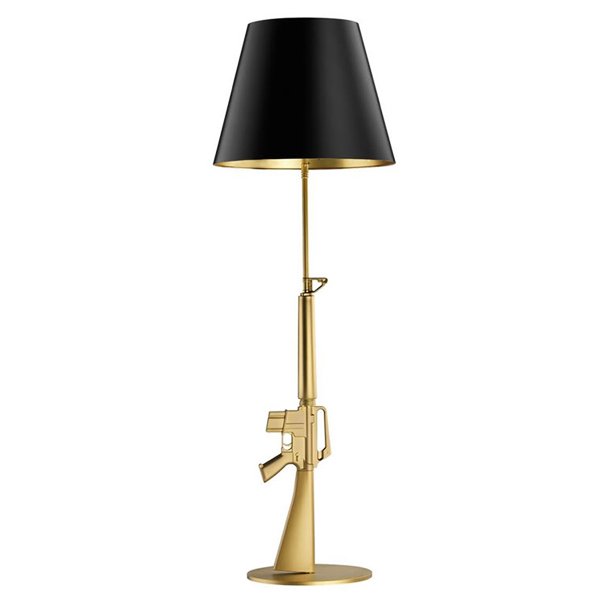 Торшер Flos Guns Lounge Gun Серебряный Золотой Торшер Flos Guns Lounge Gun Серебряный Золотой в Кирове | Loft Concept