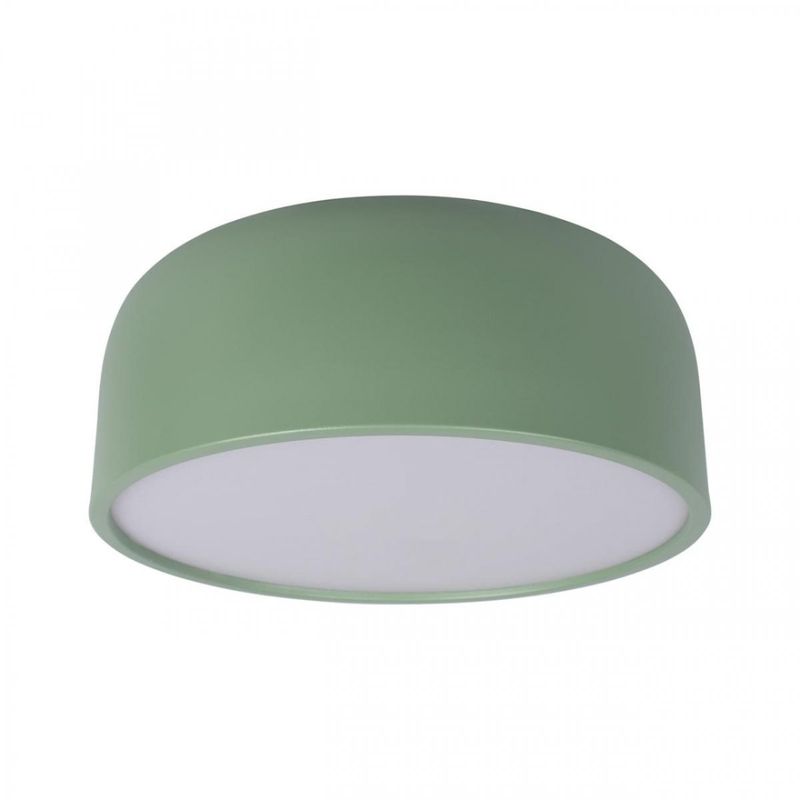 Светильник потолочный круглый Color cup Green Белый Зеленый Светильник потолочный круглый Color cup Green Белый Зеленый в Кирове | Loft Concept