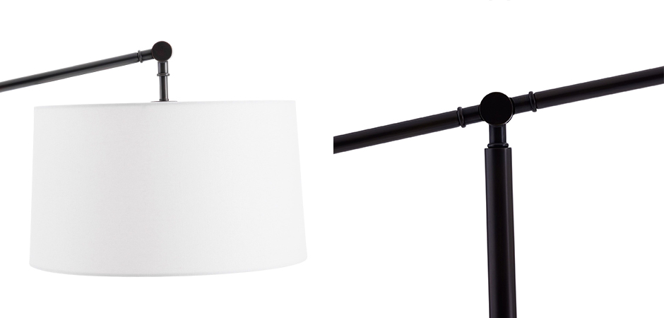 Торшер Arteriors NEWARK FLOOR LAMP Black Торшер Arteriors NEWARK FLOOR LAMP Black - Loft-Concept в Кирове