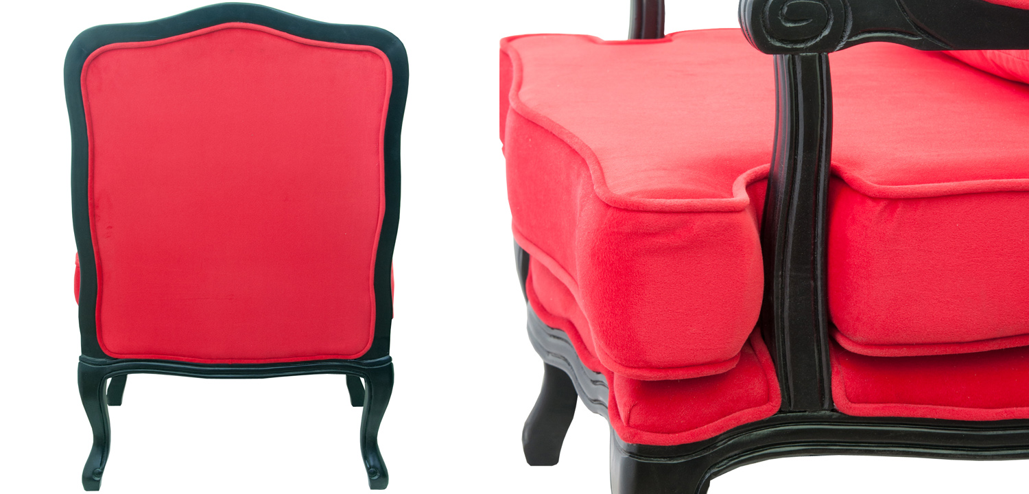 Кресло Harold Chair red - фото №1