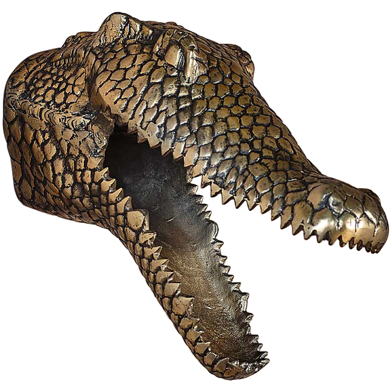 Аксессуар на стену Crocodile Винтажная латунь Аксессуар на стену Crocodile Винтажная латунь в Кирове | Loft Concept