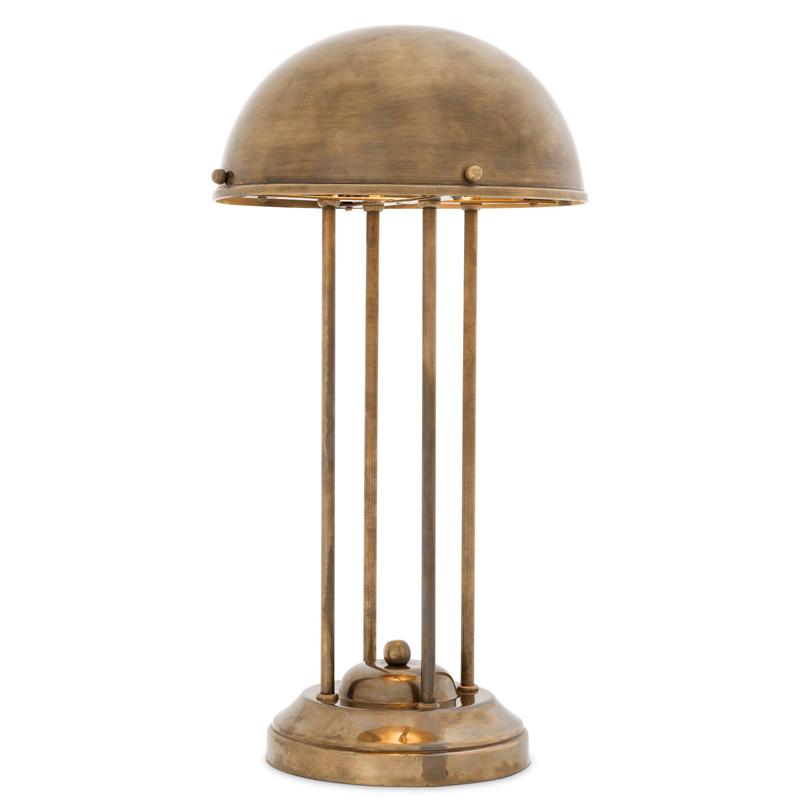 Настольная лампа Eichholtz Desk Lamp Livre Винтажная латунь Настольная лампа Eichholtz Desk Lamp Livre Винтажная латунь в Кирове | Loft Concept