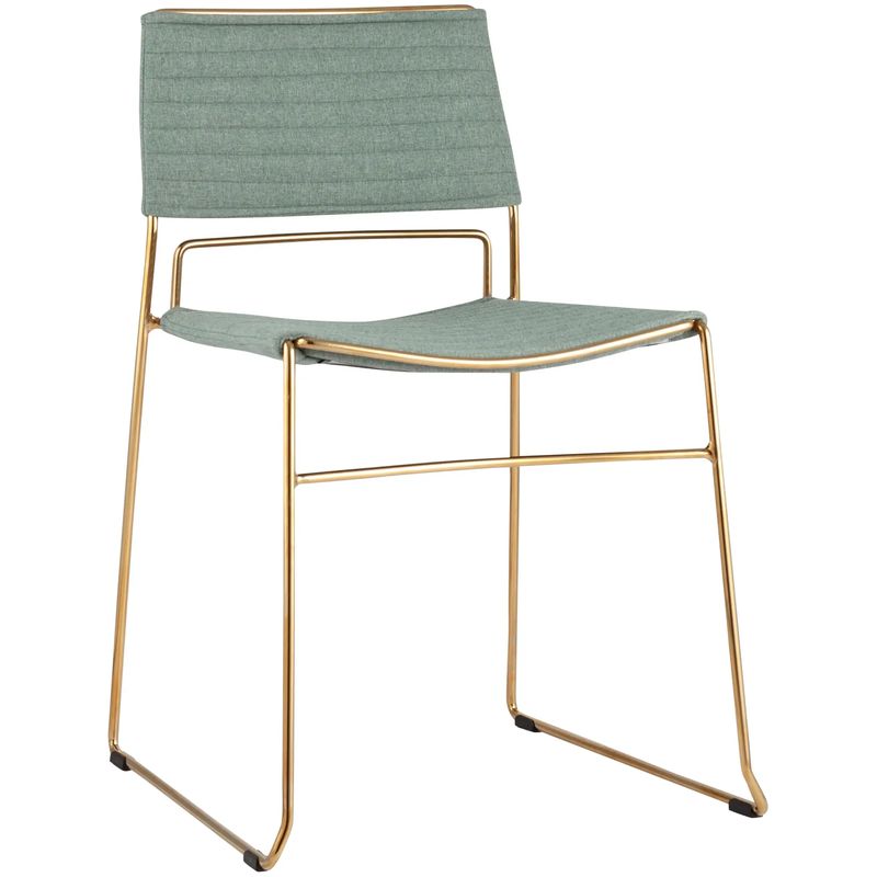 Стул Samuel Chair Светло-Зеленый Зеленый Золотой Стул Samuel Chair Светло-Зеленый Зеленый Золотой в Кирове | Loft Concept
