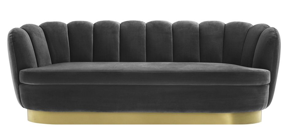 Диван Eichholtz Sofa Mirage dark grey - фото №2