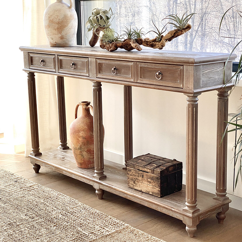 Консоль Melanie Console Древесина Консоль Melanie Console Древесина в Кирове | Loft Concept