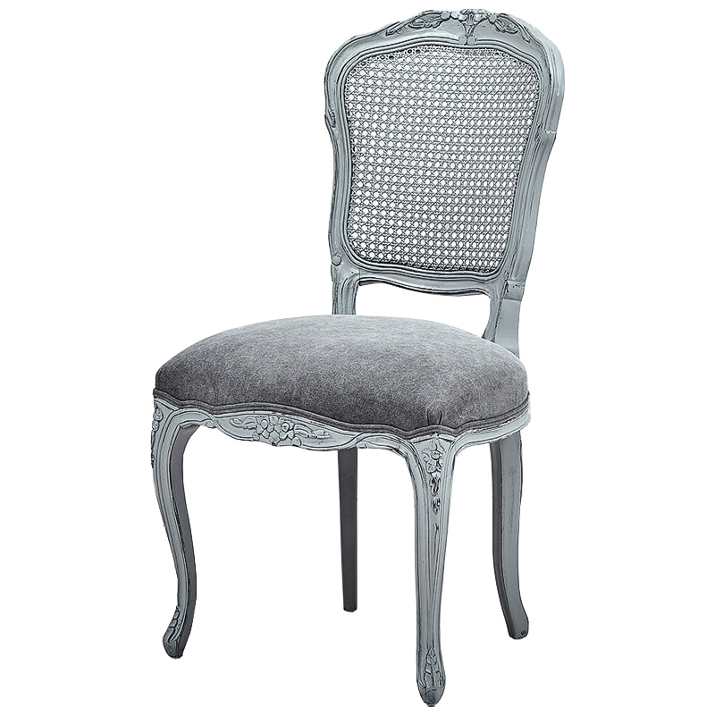 Стул Maria Antoinette Stool Серый Светло-серый Стул Maria Antoinette Stool Серый Светло-серый в Кирове | Loft Concept