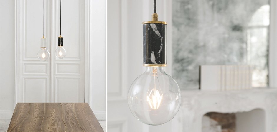 Подвесной светильник MARMOR GLANS Nero Подвесной светильник MARMOR GLANS Nero - Loft-Concept в Кирове
