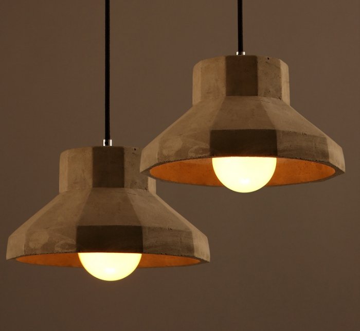 Подвесной светильник Art Concrete Aubergine Подвесной светильник Art Concrete Aubergine в Кирове | Loft Concept