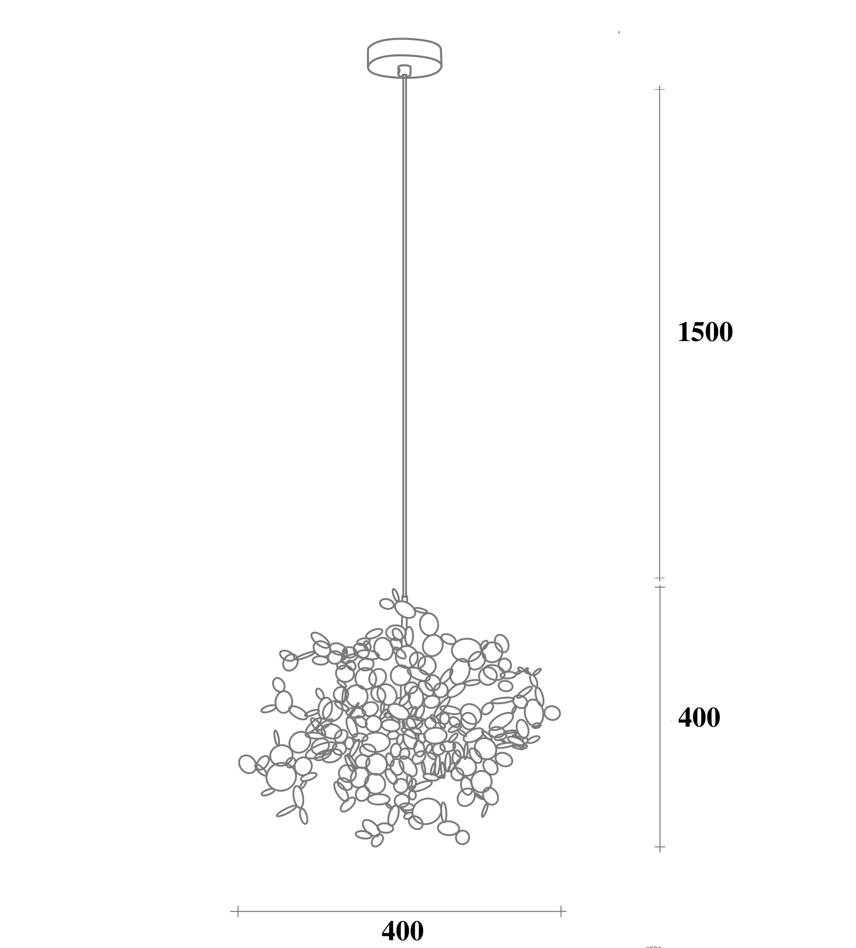 Люстра Terzani Argent Suspension Pendant lamp 40 Люстра Terzani Argent Suspension Pendant lamp 40 в Кирове