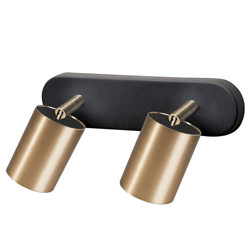 Бра Celis Spot Wall Lamp Duo brass Латунь Черный Бра Celis Spot Wall Lamp Duo brass Латунь Черный в Кирове | Loft Concept