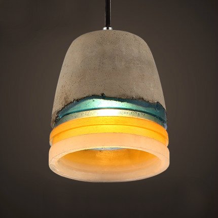Подвесной светильник Art Concrete Pendant №7 Серый в Кирове | Loft Concept 