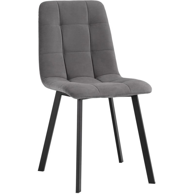 Стул NANCY S Chair Темно-Серый Серый бетон Черный Стул NANCY S Chair Темно-Серый Серый бетон Черный в Кирове | Loft Concept