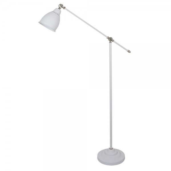 Торшер Holder Floor Lamp White Белый Торшер Holder Floor Lamp White Белый в Кирове | Loft Concept