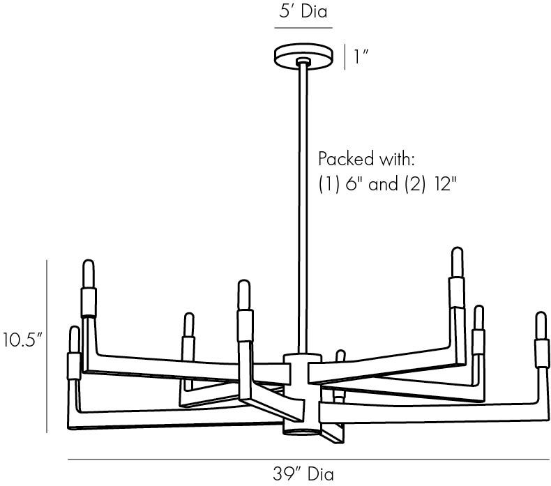 Люстра Arteriors GRIFF CHANDELIER Люстра Arteriors GRIFF CHANDELIER в Кирове