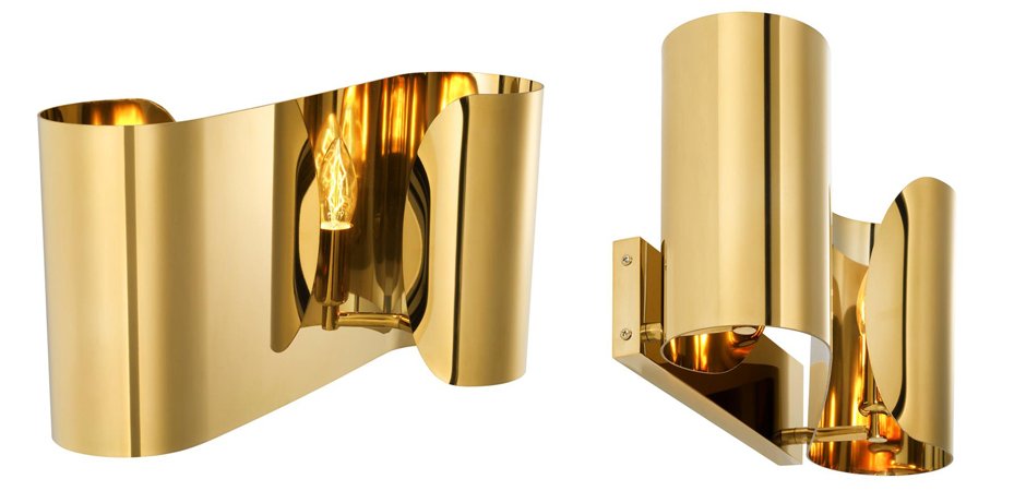 Бра Wall Lamp Crawley Gold Бра Wall Lamp Crawley Gold - Loft-Concept в Кирове