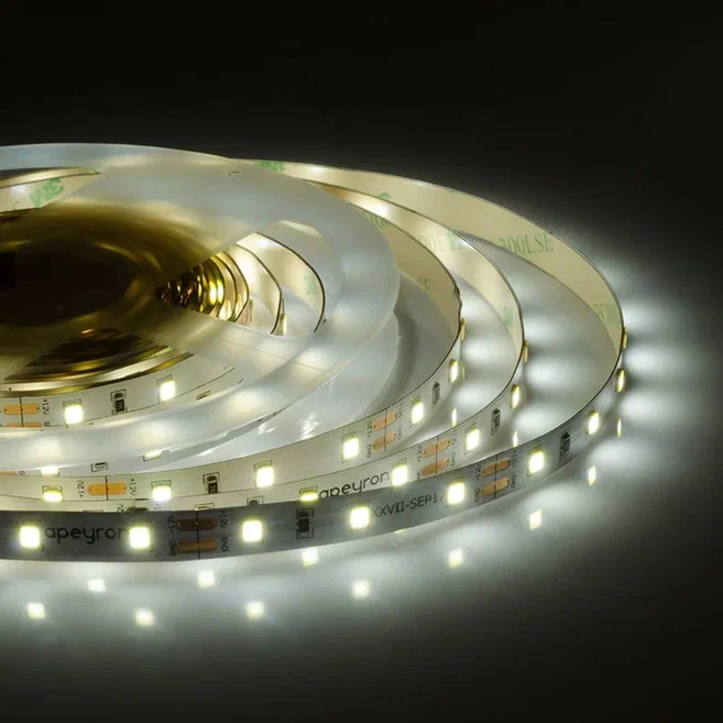 Светодиодная лента 4,8W/m 60LED/m 3528SMD холодный белый 5M Белый Светодиодная лента 4,8W/m 60LED/m 3528SMD холодный белый 5M Белый в Кирове | Loft Concept