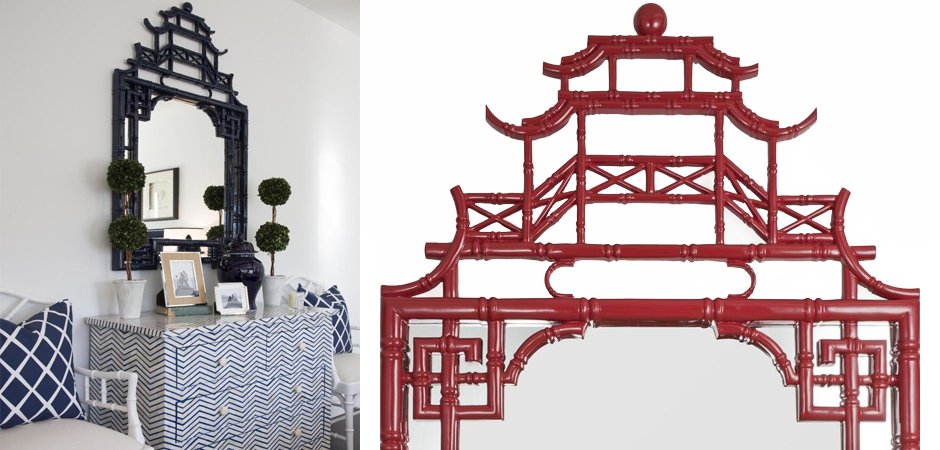 Зеркало Pagoda Mirror Red Зеркало Pagoda Mirror Red - Loft-Concept в Кирове