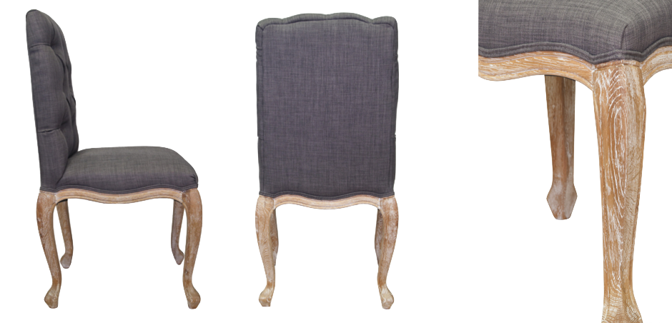 Стул French chairs Provence Norman Grey Chair Стул French chairs Provence Norman Grey Chair - Loft-Concept в Кирове