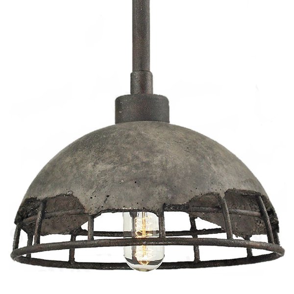Подвесной светильник Stone industrial lamp Серый (Gray) Подвесной светильник Stone industrial lamp Серый (Gray) в Кирове | Loft Concept