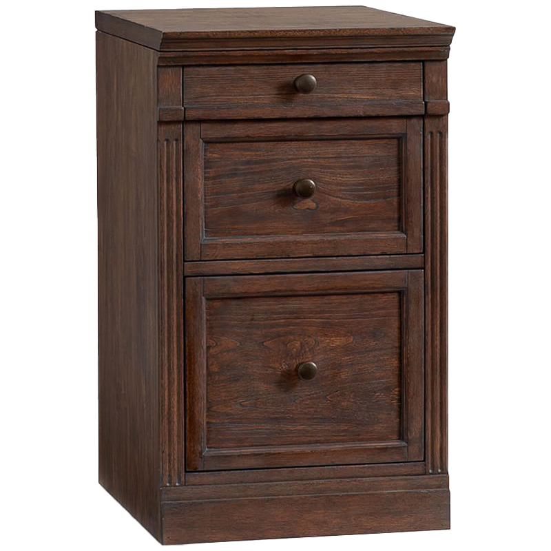 Тумба с 2-мя ящиками Benjamin Two Drawers Бежево-серый Белый Черный Коричневый Тумба с 2-мя ящиками Benjamin Two Drawers Бежево-серый Белый Черный Коричневый в Кирове | Loft Concept
