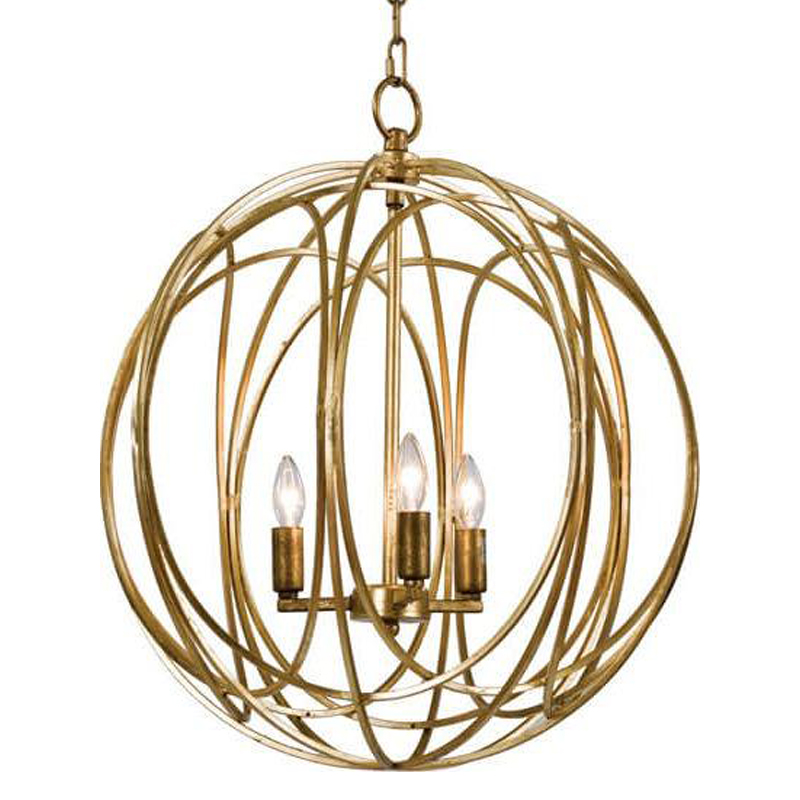 Люстра Golden Sphere Chandelier Золотой Люстра Golden Sphere Chandelier Золотой в Кирове | Loft Concept