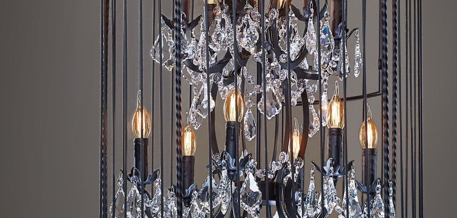 Люстра Steampunk Birdcage Chandelier 60 black Люстра Steampunk Birdcage Chandelier 60 black - Loft-Concept в Кирове