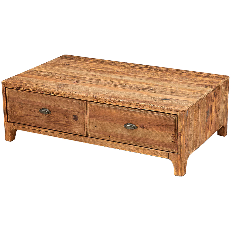 Кофейный стол из массива сосны с 4-мя ящиками Tegan Coffee Table Древесина Кофейный стол из массива сосны с 4-мя ящиками Tegan Coffee Table Древесина в Кирове | Loft Concept