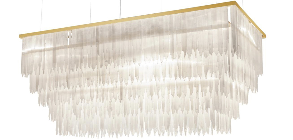 Люстра LAMP SELENITE RECT Люстра LAMP SELENITE RECT - Loft-Concept в Кирове