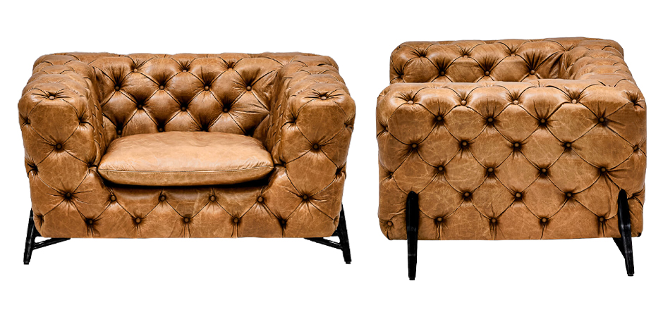Кресло Hendrica Capitone Chair Кресло Hendrica Capitone Chair - Loft-Concept в Кирове