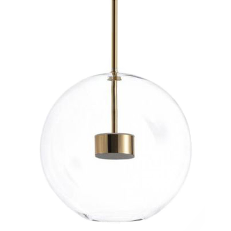 Подвесной Светильник Giopato & Coombes Bollr Pendant BUBBLE LAMP 1 шар золото Белый Золотой Прозрачное Стекло Подвесной Светильник Giopato & Coombes Bollr Pendant BUBBLE LAMP 1 шар золото Белый Золотой Прозрачное Стекло в Кирове | Loft Concept