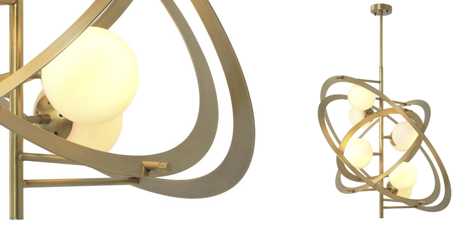 Люстра Eichholtz Chandelier Space Люстра Eichholtz Chandelier Space - Loft-Concept в Кирове