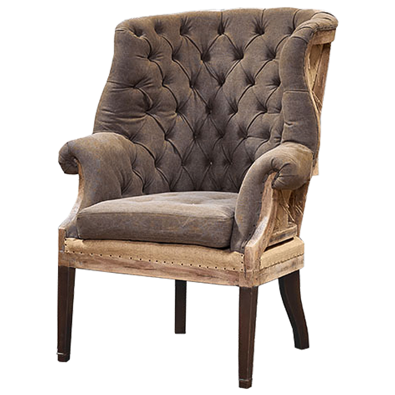 Кресло Gamilton Armchair Cocoa Какао Коричневый Кресло Gamilton Armchair Cocoa Какао Коричневый в Кирове | Loft Concept
