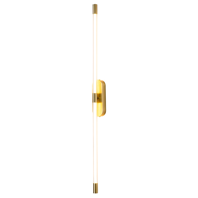 Бра Trumpet tube Double Золотое 80 см Золотой Белый Бра Trumpet tube Double Золотое 80 см Золотой Белый в Кирове | Loft Concept