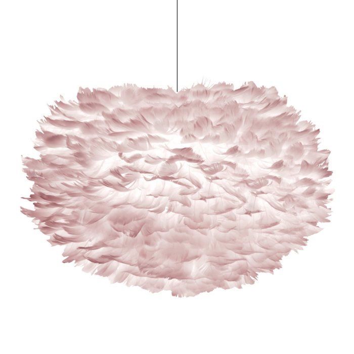 Люстра из перьев Plumage Pink Розовый пастельный Люстра из перьев Plumage Pink Розовый пастельный в Кирове | Loft Concept