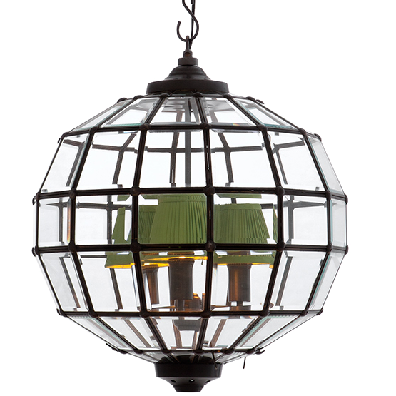 Люстра Lantern Luna Bronze S Темная бронза Прозрачный (Transparent) Люстра Lantern Luna Bronze S Темная бронза Прозрачный (Transparent) в Кирове | Loft Concept