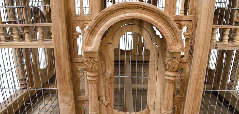 Клетка для птиц дворец BIRD CAGE LARGE BIRD CAGE Клетка для птиц дворец BIRD CAGE LARGE BIRD CAGE - Loft-Concept в Кирове