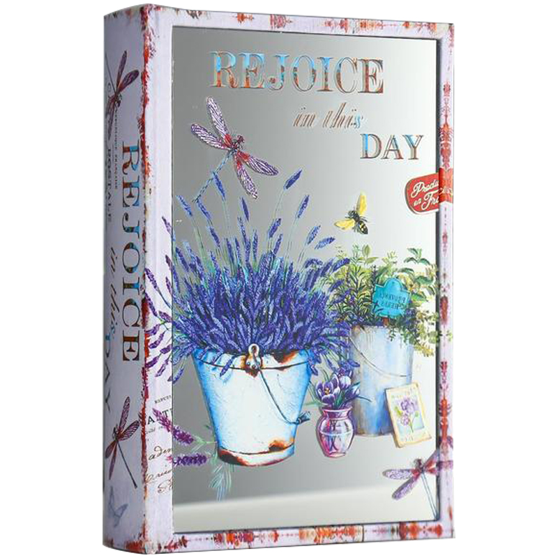 Шкатулка-книга Lavender Mirror Book Box Бежевый Сиреневый Мульти Шкатулка-книга Lavender Mirror Book Box Бежевый Сиреневый Мульти в Кирове | Loft Concept