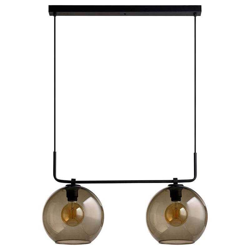Люстра Franco Line Lamp Черный Янтарный Люстра Franco Line Lamp Черный Янтарный в Кирове | Loft Concept