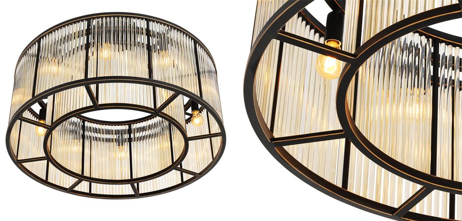 Потолочный светильник Ceiling Lamp Bernardi Bronze Потолочный светильник Ceiling Lamp Bernardi Bronze - Loft-Concept в Кирове