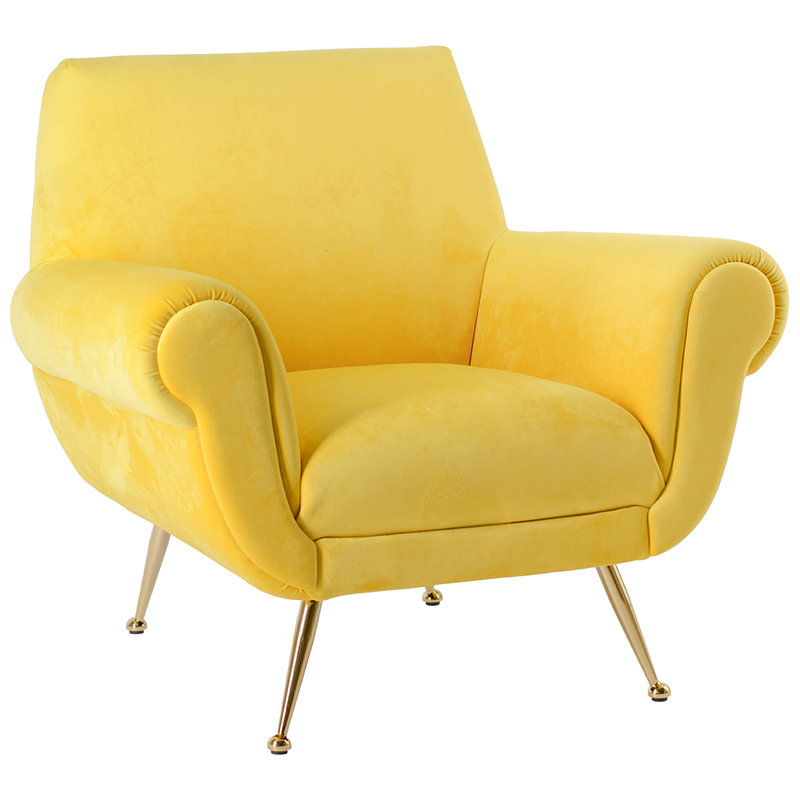 Кресло Lounge Chair Gigi Radice yellow Желтый Кресло Lounge Chair Gigi Radice yellow Желтый в Кирове | Loft Concept