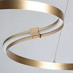 Люстра подвесная светодиодная в виде волнообразной ленты Ribbon Vortex варинант исполнения - 20 | Loft Concept в Кирове