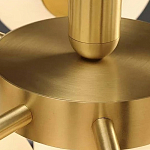 Люстра круглая со стеклянными сферами Maleficent варинант исполнения - 2 | Loft Concept в Кирове