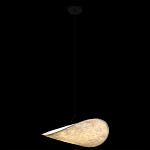 Подвесной светильник с белым тканевым плафоном в форме облака Crystal Cloud Junction варинант исполнения - 3 | Loft Concept в Кирове