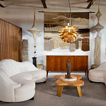 Тканый вручную монументальный настенный гобелен Earth Flow варинант исполнения - 1 | Loft Concept в Кирове